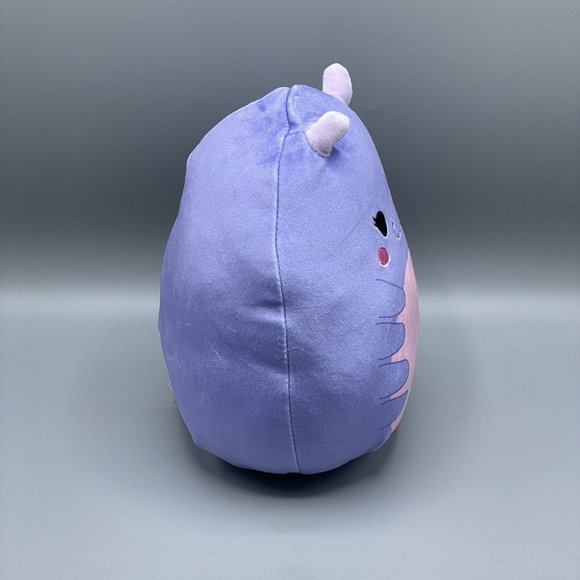 Squishmallow Kamili 8” Sea Pig Deep Sea Collection Purple Kellytoy - Picture 7 of 8